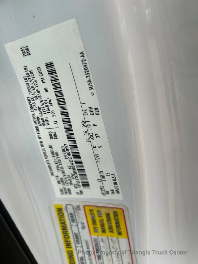 2019 Ford F350 4 DOOR SC COVERED UTILITY JUST 88k MILES! ++SUPER NICE UNIT! LOADED! FLIP TOPS! - 22865339 - 94