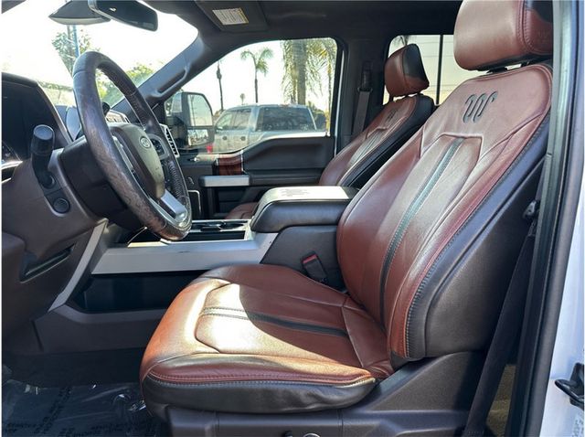 2019 Ford F350 Super Duty Crew Cab KING RANCH 4X4 DIESEL NAV BACK UP CAM CLEAN - 22888647 - 10