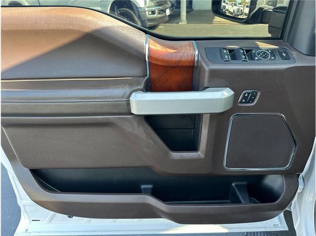 2019 Ford F350 Super Duty Crew Cab KING RANCH 4X4 DIESEL NAV BACK UP CAM CLEAN - 22888647 - 12