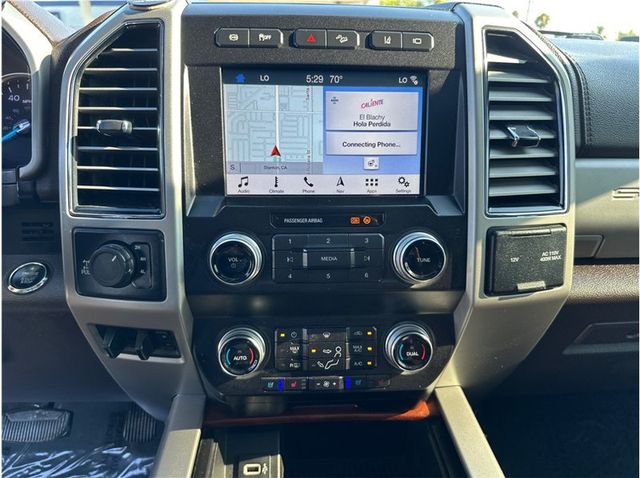 2019 Ford F350 Super Duty Crew Cab KING RANCH 4X4 DIESEL NAV BACK UP CAM CLEAN - 22888647 - 13