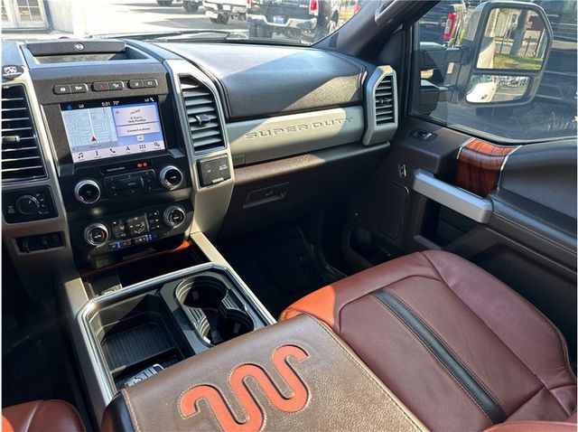 2019 Ford F350 Super Duty Crew Cab KING RANCH 4X4 DIESEL NAV BACK UP CAM CLEAN - 22888647 - 18