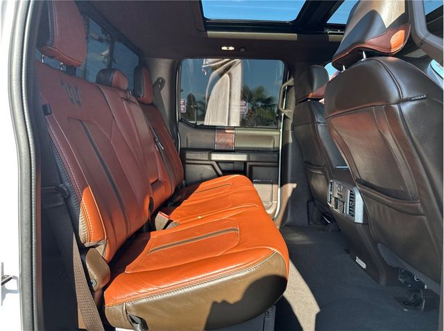 2019 Ford F350 Super Duty Crew Cab KING RANCH 4X4 DIESEL NAV BACK UP CAM CLEAN - 22888647 - 19