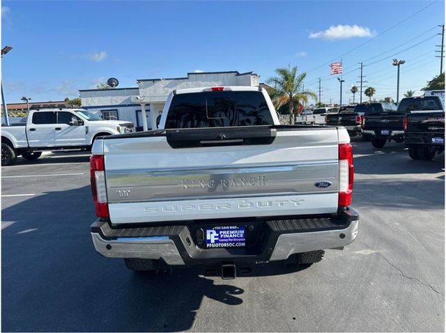 2019 Ford F350 Super Duty Crew Cab KING RANCH 4X4 DIESEL NAV BACK UP CAM CLEAN - 22888647 - 5