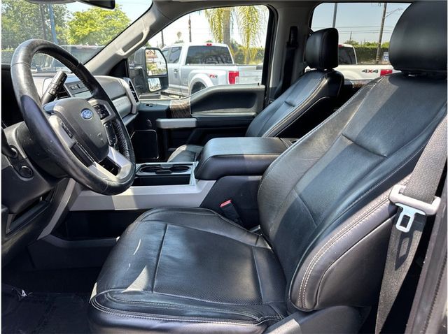 2019 Ford F350 Super Duty Crew Cab LARIAT DUALLY 4X4 DIESEL NAV BACK UP CAM CLEAN - 22877074 - 10