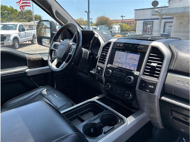 2019 Ford F350 Super Duty Crew Cab LARIAT DUALLY 4X4 DIESEL NAV BACK UP CAM CLEAN - 22877074 - 21