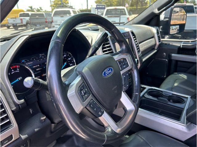 2019 Ford F350 Super Duty Crew Cab PLATINUM DUALLY 4X4 DIESEL NAV BACK UP CAM CLEAN - 23040576 - 21