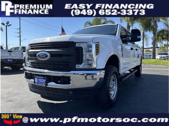 2019 Ford F350 Super Duty Crew Cab XL LONG BED 4X4 6.2L GAS - 22483209 - 0