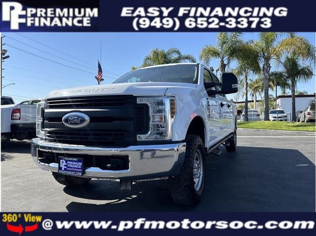 2019 Ford F350 Super Duty Crew Cab XL LONG BED 4X4 BACK UP CAM 1OWNER CLEAN - 22483210 - 0