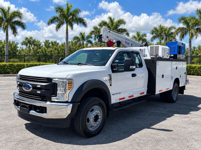 2019 Ford F550 Extended Cab 4x4 w/  Mechanics Truck 21' Crane Body Welder Compressor - 23065221 - 11