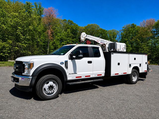 2019 Ford F550 Extended Cab 4x4 w/  Mechanics Truck 21' Crane Body Welder Compressor - 23065221 - 1