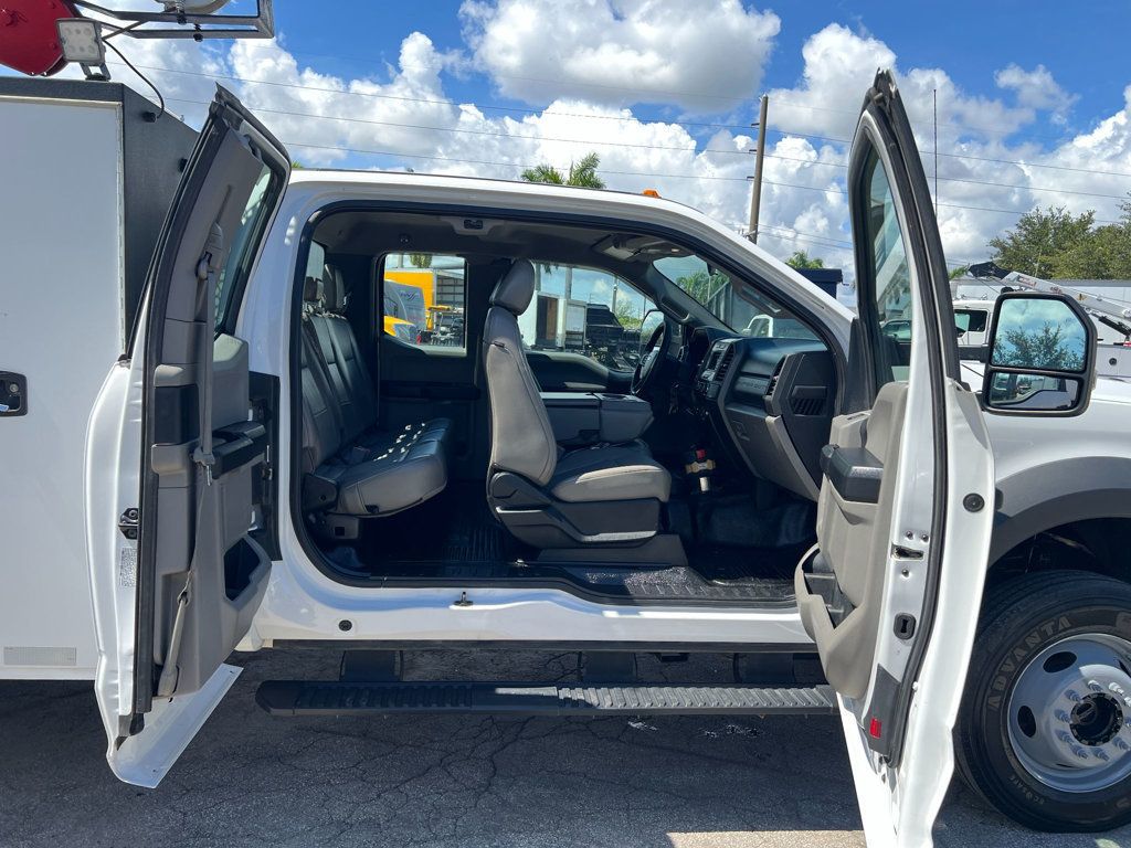 2019 Ford F550 Extended Cab 4x4 w/  Mechanics Truck 21' Crane Body Welder Compressor - 23065221 - 28