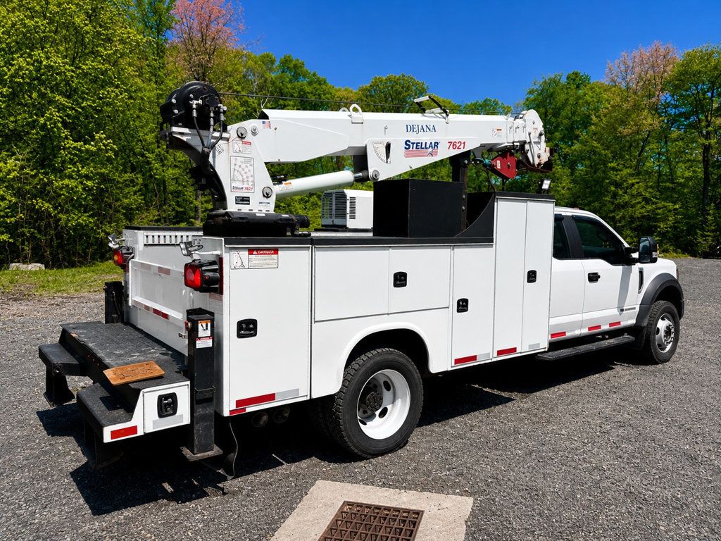 2019 Ford F550 Extended Cab 4x4 w/  Mechanics Truck 21' Crane Body Welder Compressor - 23065221 - 2