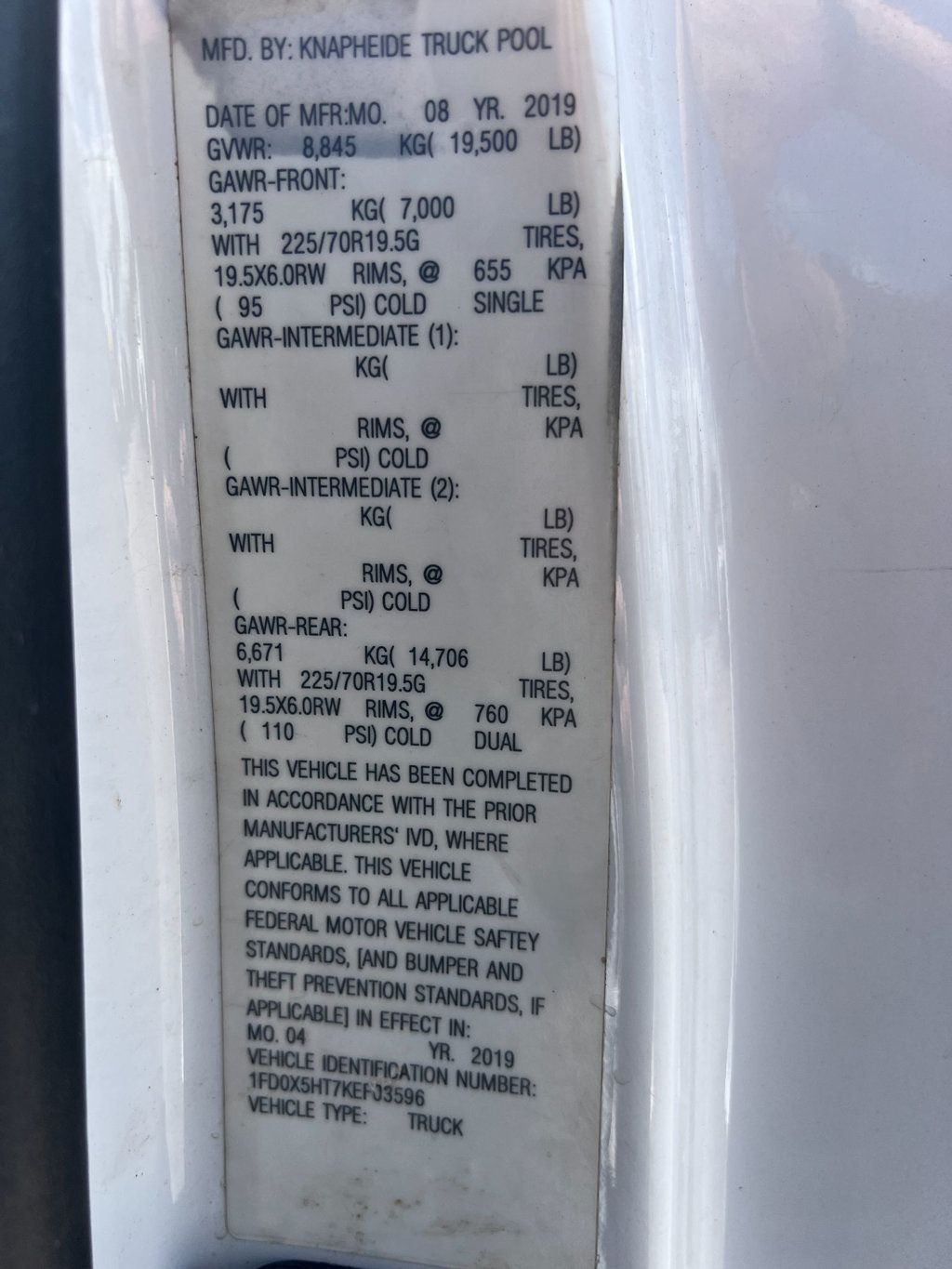 2019 Ford F550 Extended Cab 4x4 w/  Mechanics Truck 21' Crane Body Welder Compressor - 23065221 - 46