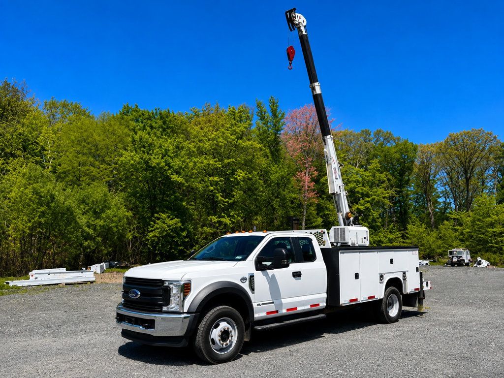 2019 Ford F550 Extended Cab 4x4 w/  Mechanics Truck 21' Crane Body Welder Compressor - 23065221 - 4