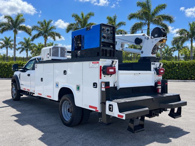 2019 Ford F550 Extended Cab 4x4 w/  Mechanics Truck 21' Crane Body Welder Compressor - 23065221 - 7