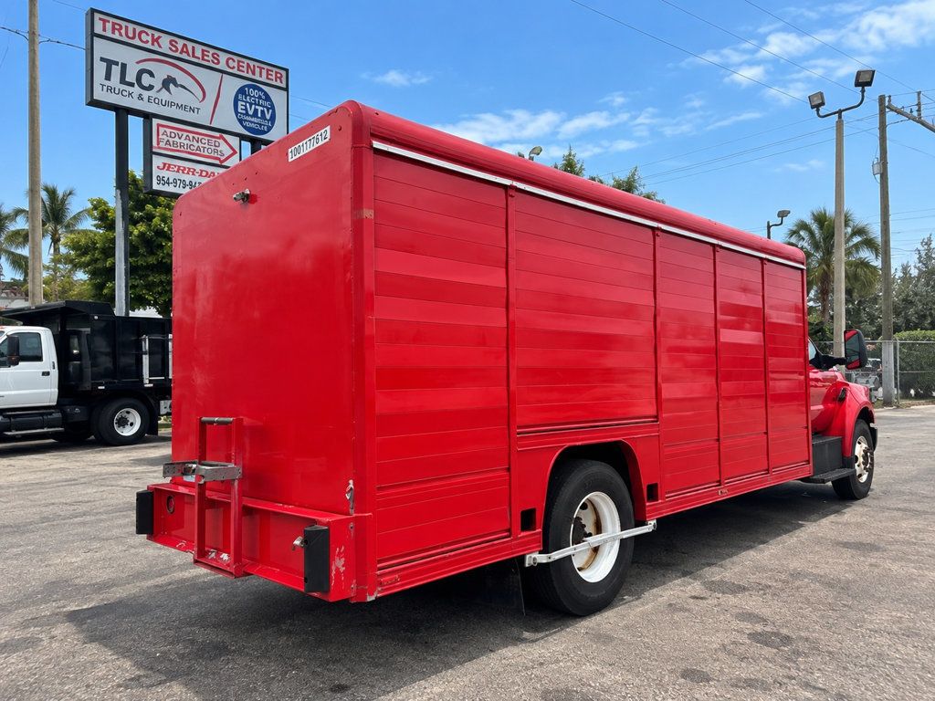 2019 Ford F650 w/ 10 Bay Mickey Aluminum Truck Side Loaders Beverage - 23082452 - 3
