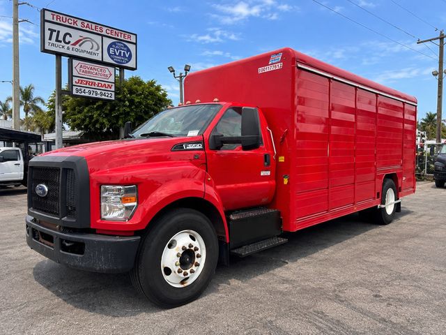 2019 Ford F650 Gas w/ 10 Bay Mickey Aluminum Truck Side Loaders Beverage - 23082452 - 1