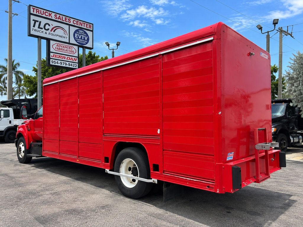 2019 Ford F650 Gas w/ 10 Bay Mickey Aluminum Truck Side Loaders Beverage - 23082452 - 2