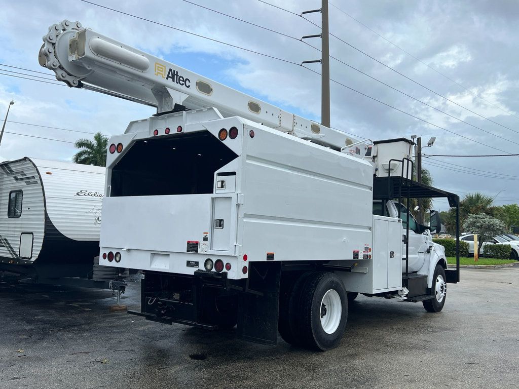 2019 Ford F750 w/ Altec LR7 56, 56 ft  Forestry Bucket - 23065766 - 13