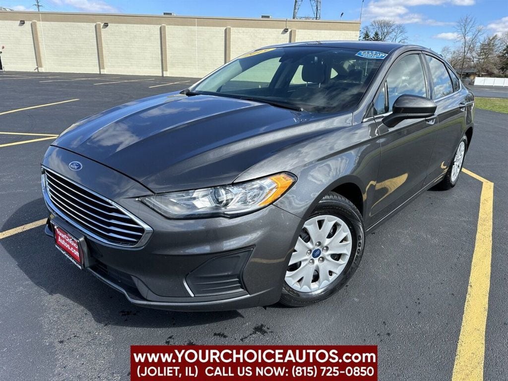 2019 Ford Fusion S FWD - 22357525 - 0