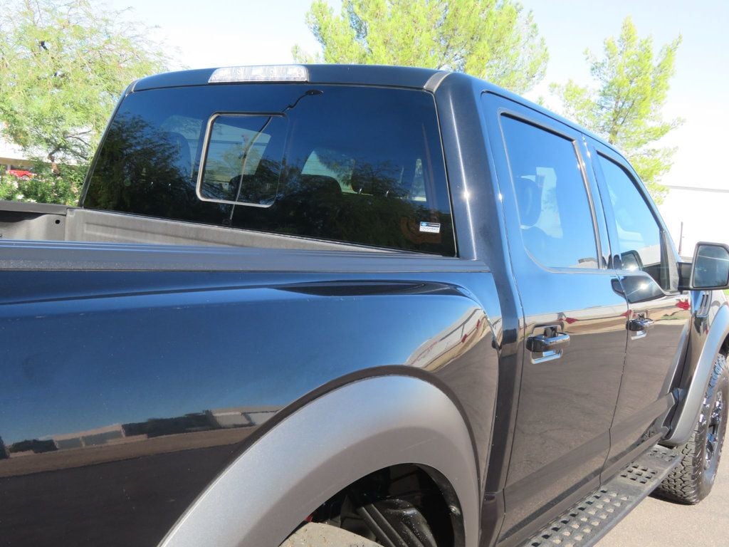 2019 Ford F-150 1OWNER AZ RAPTOR CREWCAB EXTRA CLEAN LEATHER BLACK BEAUTY - 22932928 - 9