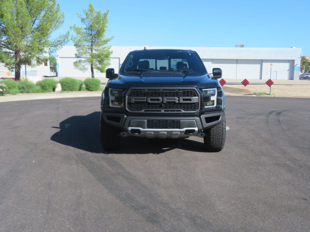 2019 Ford F-150 1OWNER AZ RAPTOR CREWCAB EXTRA CLEAN LEATHER BLACK BEAUTY - 22932928 - 10