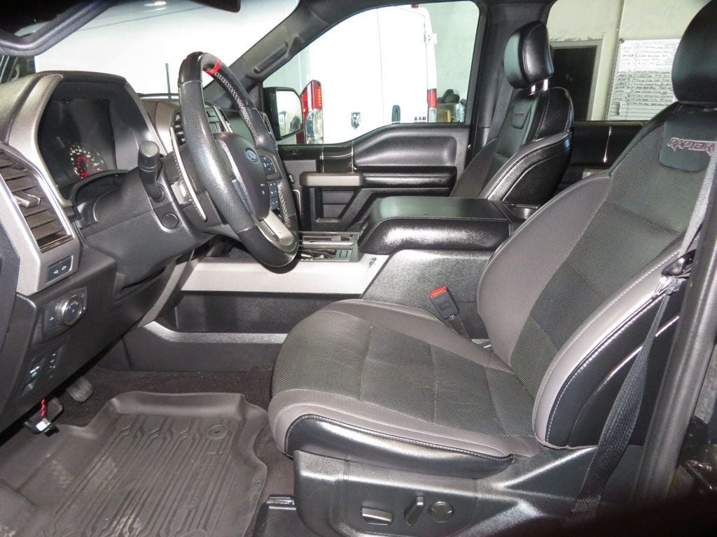 2019 Ford F-150 1OWNER AZ RAPTOR CREWCAB EXTRA CLEAN LEATHER BLACK BEAUTY - 22932928 - 16