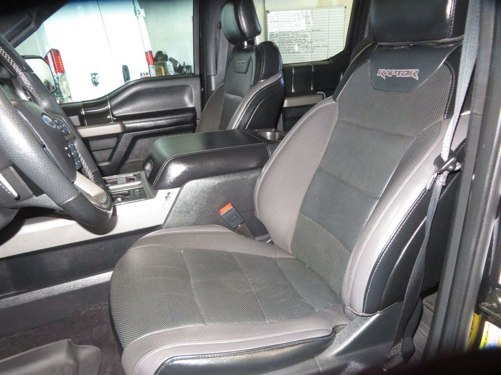 2019 Ford F-150 1OWNER AZ RAPTOR CREWCAB EXTRA CLEAN LEATHER BLACK BEAUTY - 22932928 - 19