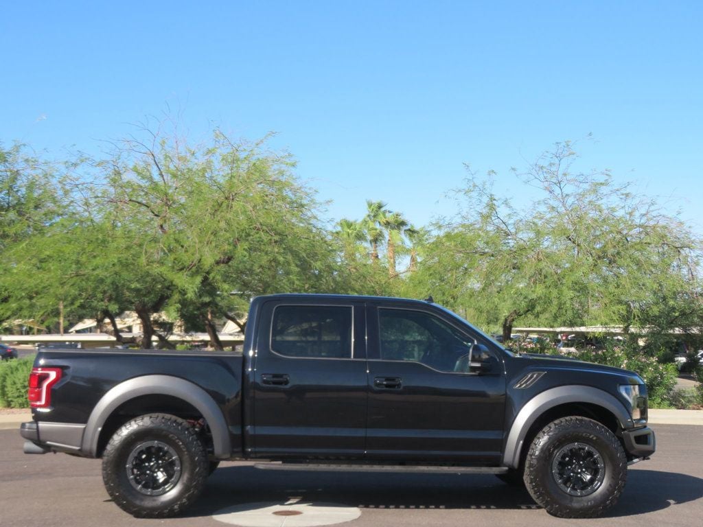 2019 Ford F-150 1OWNER AZ RAPTOR CREWCAB EXTRA CLEAN LEATHER BLACK BEAUTY - 22932928 - 2