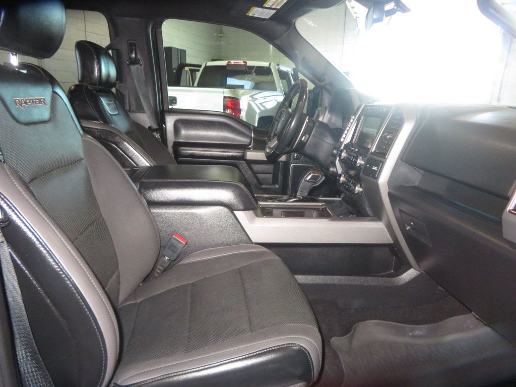 2019 Ford F-150 1OWNER AZ RAPTOR CREWCAB EXTRA CLEAN LEATHER BLACK BEAUTY - 22932928 - 31