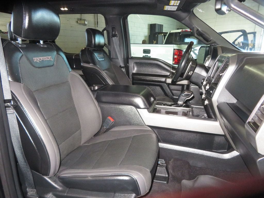 2019 Ford F-150 1OWNER AZ RAPTOR CREWCAB EXTRA CLEAN LEATHER BLACK BEAUTY - 22932928 - 33