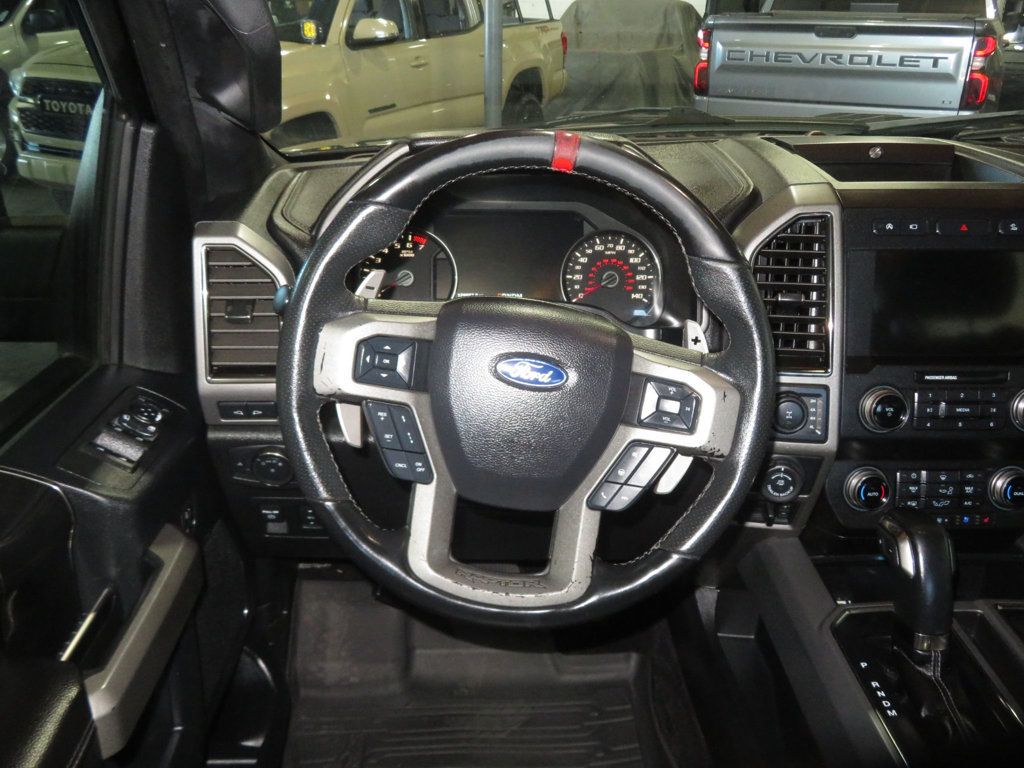 2019 Ford F-150 1OWNER AZ RAPTOR CREWCAB EXTRA CLEAN LEATHER BLACK BEAUTY - 22932928 - 36