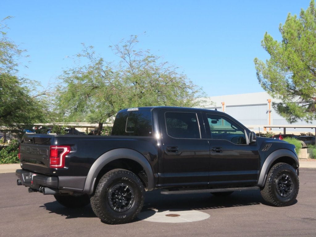 2019 Ford F-150 1OWNER AZ RAPTOR CREWCAB EXTRA CLEAN LEATHER BLACK BEAUTY - 22932928 - 5