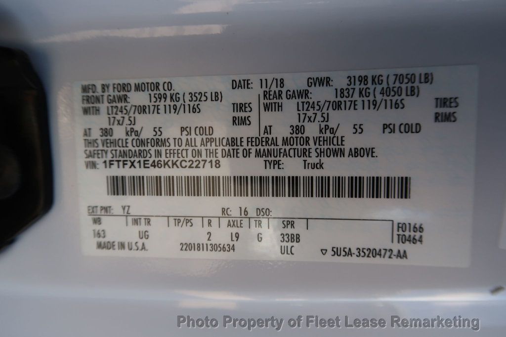 2019 Ford F-150 F150 4WD Supercab 8' Bed Shell - 22923001 - 13