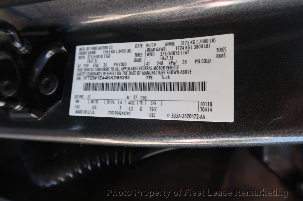 2019 Ford F-150 F150 4WD Supercrew SWB XLT - 23036512 - 13