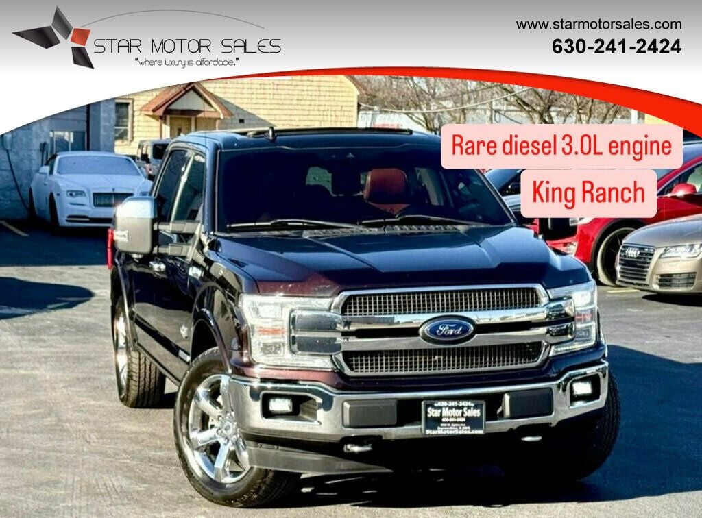 2019 Ford F-150 King Ranch 4WD SuperCrew 5.5' Box - 22733550 - 0