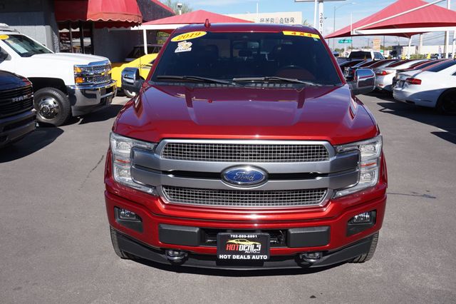2019 Ford F-150 PLATINUM, 4X4, PREMIUM WHEELS, LOW MILES, PANO MOON ROOF,LEATHER - 22949429 - 10