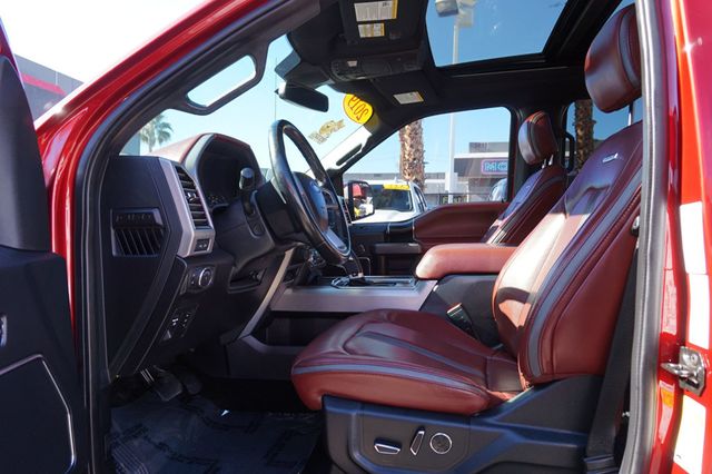 2019 Ford F-150 PLATINUM, 4X4, PREMIUM WHEELS, LOW MILES, PANO MOON ROOF,LEATHER - 22949429 - 15