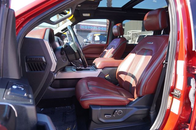 2019 Ford F-150 PLATINUM, 4X4, PREMIUM WHEELS, LOW MILES, PANO MOON ROOF,LEATHER - 22949429 - 16