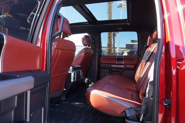 2019 Ford F-150 PLATINUM, 4X4, PREMIUM WHEELS, LOW MILES, PANO MOON ROOF,LEATHER - 22949429 - 17