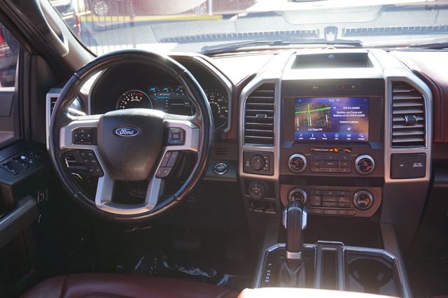 2019 Ford F-150 PLATINUM, 4X4, PREMIUM WHEELS, LOW MILES, PANO MOON ROOF,LEATHER - 22949429 - 43