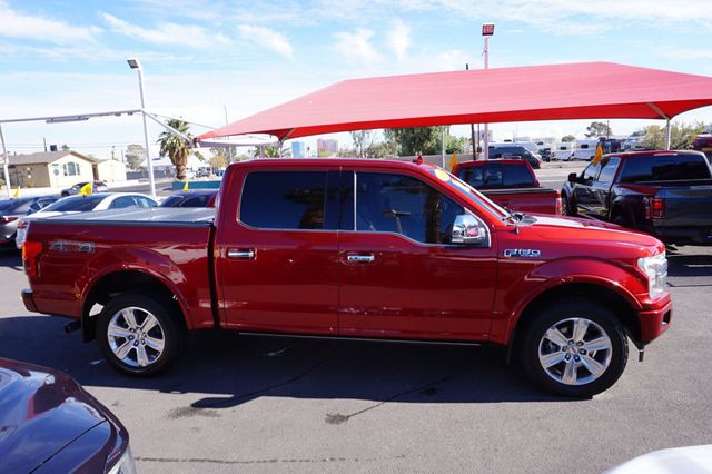 2019 Ford F-150 PLATINUM, 4X4, PREMIUM WHEELS, LOW MILES, PANO MOON ROOF,LEATHER - 22949429 - 4