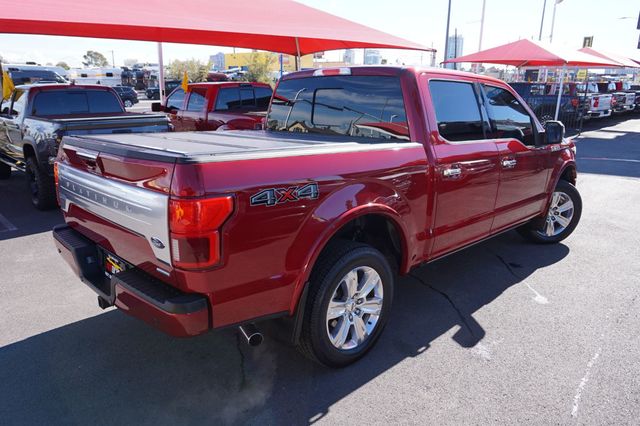 2019 Ford F-150 PLATINUM, 4X4, PREMIUM WHEELS, LOW MILES, PANO MOON ROOF,LEATHER - 22949429 - 5