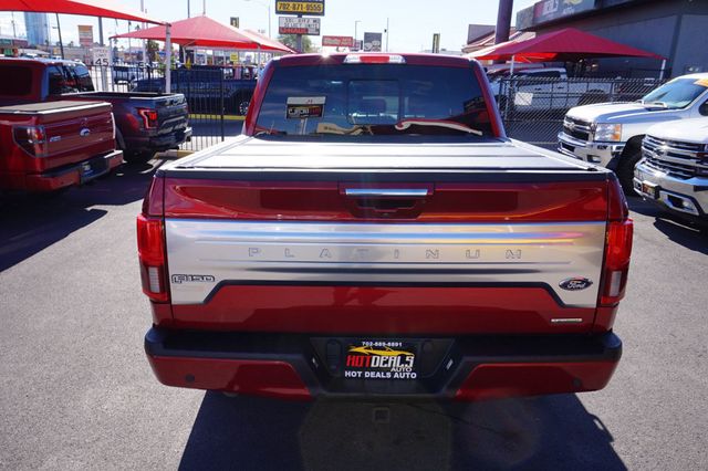 2019 Ford F-150 PLATINUM, 4X4, PREMIUM WHEELS, LOW MILES, PANO MOON ROOF,LEATHER - 22949429 - 7