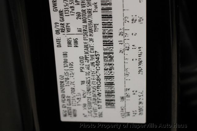 2019 Ford F-150 Raptor 4WD SuperCrew 5.5' Box - 22948624 - 59