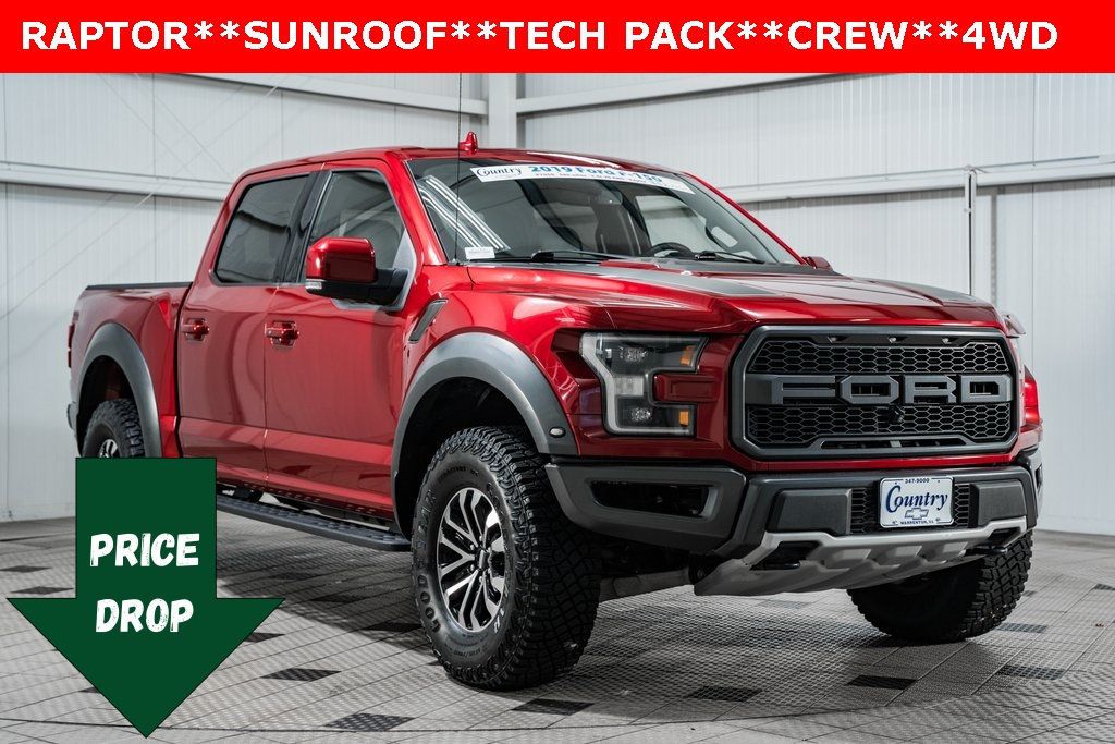 2019 Ford F-150 Raptor 4WD SuperCrew 5.5' Box - 22604034 - 0