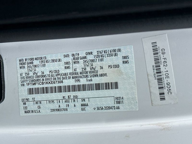 2019 Ford F-150 XL - 22993839 - 20