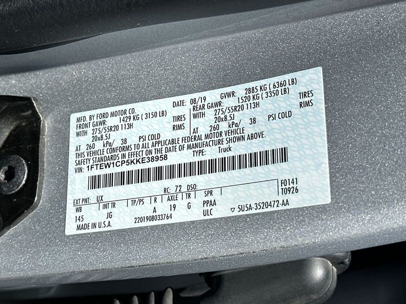 2019 Ford F-150 XL - 23047202 - 21