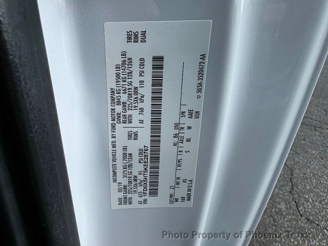 2019 Ford F-550 Super Duty SUPER DUTY - 22996831 - 18