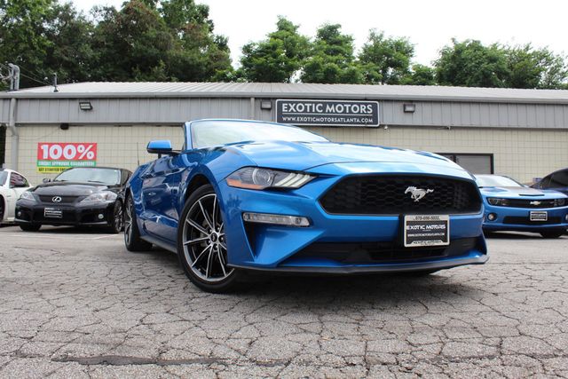 2019 Ford Mustang EcoBoost Premium Convertible - 22418179 - 5